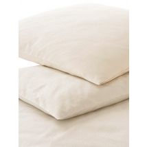 ELEGANTE Damast Bettwäsche PAISLEY 70x90cm/140x220cm Creme  creme