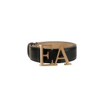EMPORIO ARMANI Ledergürtel  schwarz | 70
