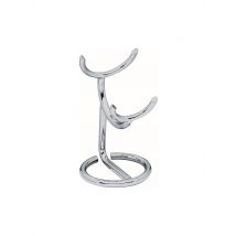 ERBE Metallhalter für Rasierpinsel (Silber)
