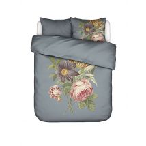 ESSENZA Satin Bettwäsche 2x  70x90cm / 200x200cm MADIA Global Grey hellgrau