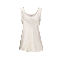 EVA BITZER Seiden-Top creme | 36