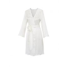 EVA BITZER Seiden - Morgenmantel creme | 38