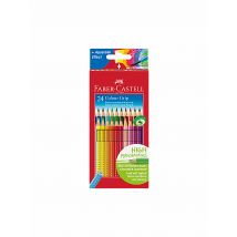 FABER-CASTELL Colour Grip Buntstift, 24er Kartonetui keine Farbe