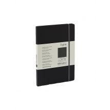 FABRIANO Notizbuch ISPIRA A5 liniert Black schwarz