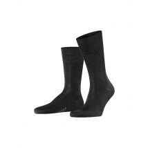 FALKE Socken TIAGO anthracite melange grau | 43/44