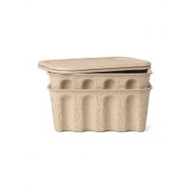 FERM LIVING Aufbewahrungsbox Set Paper Pulp Small 2 Stk  hellbraun