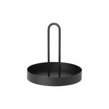 FERM LIVING Grib Tray Tablett schwarz