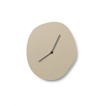 FERM LIVING Wanduhr MELT Cashmere beige