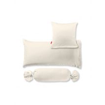 FLEURESSE Satin Kissenbezug Royal Uni 2er 60x80cm Creme creme