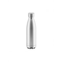 FLSK Isolierflasche - Thermosflasche 0,5l Edelstahl Stainless silber