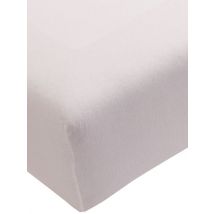 FORMESSE Jersey-Spannleintuch Bella Donna  90/190 cm - 100/220cm (Silber) silber