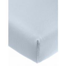 FORMESSE Jersey-Spannleintuch Bella Donna  90/190 cm - 100/220cm (Himmelblau) hellblau