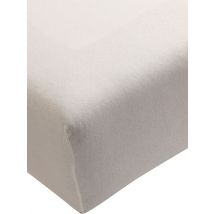 FORMESSE Jersey-Spannleintuch Bella Donna 140/200 cm - 160/220 cm (Perlgrau) grau