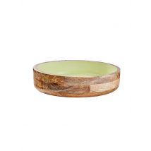 FYNCH-HATTON Holzschüssel 32x8cm SINGA Truffle grün