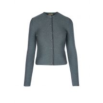 GOTTSEIDANK Trachten Strickweste Aloisia  grau | L