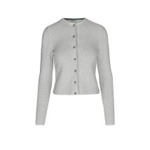 GOTTSEIDANK Trachten Strickjacke  ALOSIA grau | XXL