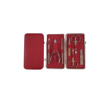 HAMMANN Ledermanikürset (Rot, 7-teilig)