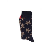 HAPPY SOCKS Herren Socken GINGERBREAD 41-46 navy blau