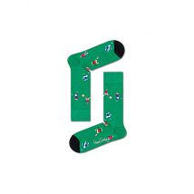 HAPPY SOCKS Damen Socken FOOTBALL 36-40 bunt grün
