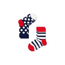 HAPPY SOCKS Geschenkset Kinder Socken STRIPE 2-er Set bunt bunt | 24-26