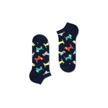 HAPPY SOCKS Herren Sneaker Socken 41-46 PUPPY LOVE navy dunkelblau