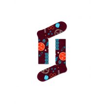 HAPPY SOCKS Herren Socken 41-46 ZWILLING dark red dunkelrot