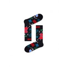 HAPPY SOCKS Herren Socken 41-46 JUNGFRAU beige schwarz