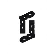 HAPPY SOCKS Damen Socken 36-40 FLASH black schwarz