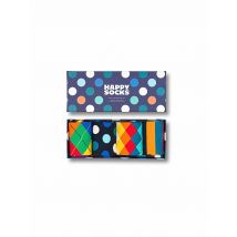 HAPPY SOCKS Damen Geschenkset 36 - 40 navy bunt
