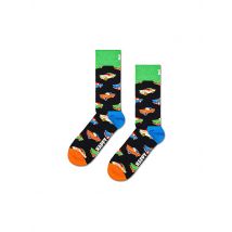 HAPPY SOCKS Damen Socken CAR 36-40 black multi schwarz