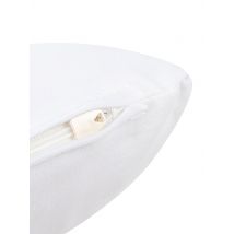 HEFEL Jerseybezug für Reisekissen 25x45cm weiss