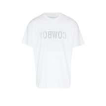 HELMUT LANG T-Shirt COWBOY TECHNO weiss | XL