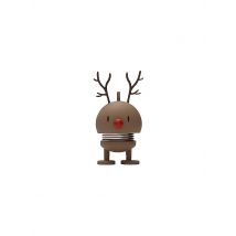 HOPTIMIST Dekofigur Soft Reindeer Bumble 9,5cm Chocolate camel