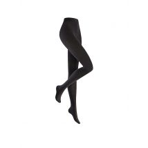 HUDSON Strickstumpfhose RELAX FINE black schwarz | S