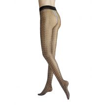 HUDSON Modestrumpfhose CHAIN black schwarz | 38-40