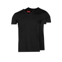 HUGO T-Shirt 2-er Pkg. schwarz | L