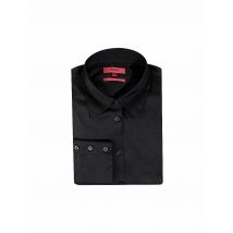 HUGO Bluse Slim Fit schwarz | 34