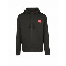 HUGO Sweatjacke Regular Fit  Daple212   schwarz | L