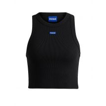 HUGO Top Cropped Fit  schwarz | XS