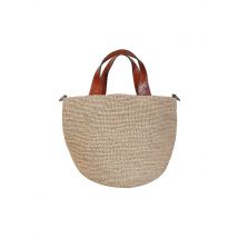 IBELIV Strohtasche - Umhängetasche MIROZY beige