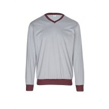 ISA Pyjama  dunkelrot | S