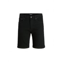 JACK & JONES Jeansshorts JJIRICK JJORIGINAL schwarz | M