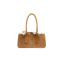 JULIA SKERGETH Henkeltasche TAKEAWAY BAG TULIP camel
