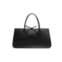 JULIA SKERGETH Ledertasche TAKEAWAY BAG LARGE schwarz