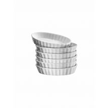 KÜCHENPROFI Creme Brulee Schälchen 6er Set weiss