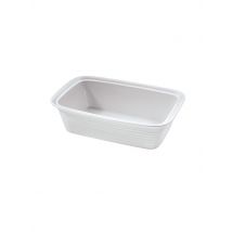 KÜCHENPROFI Lasagneform extra hoch BURGUND 38cm weiss