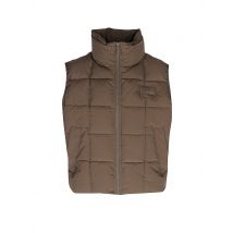 KARL KANI Steppgilet braun | XL