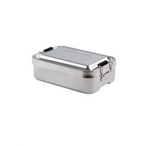 KELOMAT Lunchbox 18x12cm Edelstahl silber