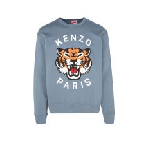 KENZO Sweater LUCKY TIGER blau | XL