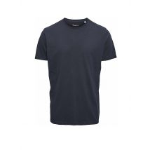 KNOWLEDGE COTTON APPAREL T-Shirt ALDER blau | M